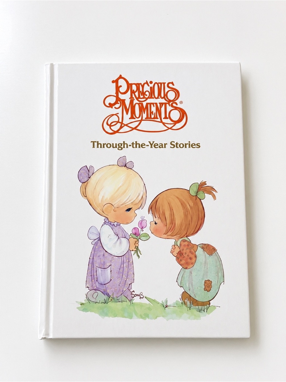 VINTAGE Precious Moments Storybook “Through the Year Stories” 1992